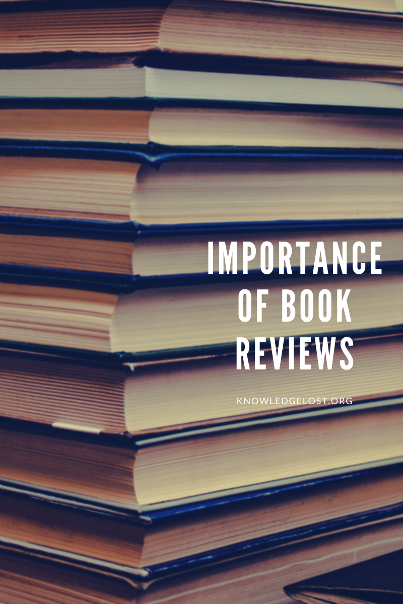 importance-of-book-reviews-knowledge-lost